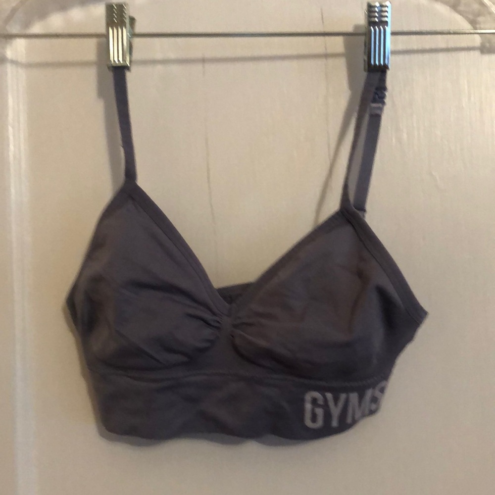 Gymshark vneck low impact sports bra